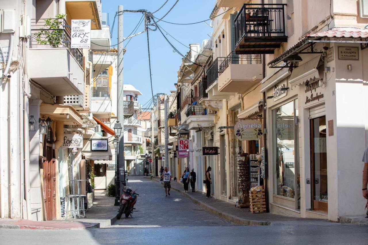 Two Floor Apartment Old Town Rethymno Exteriör bild